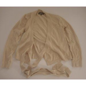 Lulus Beige Women's Belted Cardigan - Small
